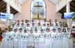 Corpus Christi Church , Moodbidri Celebrates First Holy Communion with Reverence and Joy