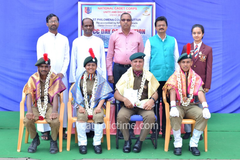 CATHOLICTIME.COM - Puttur : NCC Day Celebrations held at ...