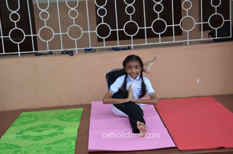 Mangaluru : International Yoga Day celebrated in St Theresa School -  Catholic Time