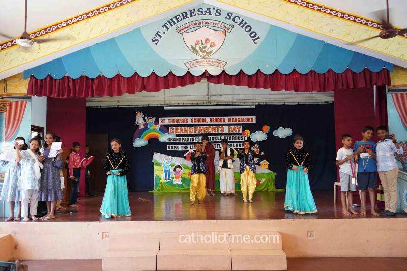 Grandparents Day celebration at St Theresa's School, Bendur