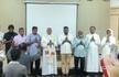 Bishop Robert Miranda inaugurates the third annual KRSC orientation program at Sannidhi, Shivamogga