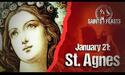 January 21: Saint Agnes, Virgin &amp; Martyr