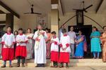 Vehicle Blessing Ceremony held at Corpus Christi Church, Moodbidri