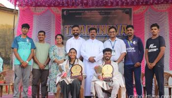 ICYM Arva in collaboration with ICYM Belthangady Deanery organized &#039;TRACKNOVA - A Deanery Level Athletics Meet&#039;